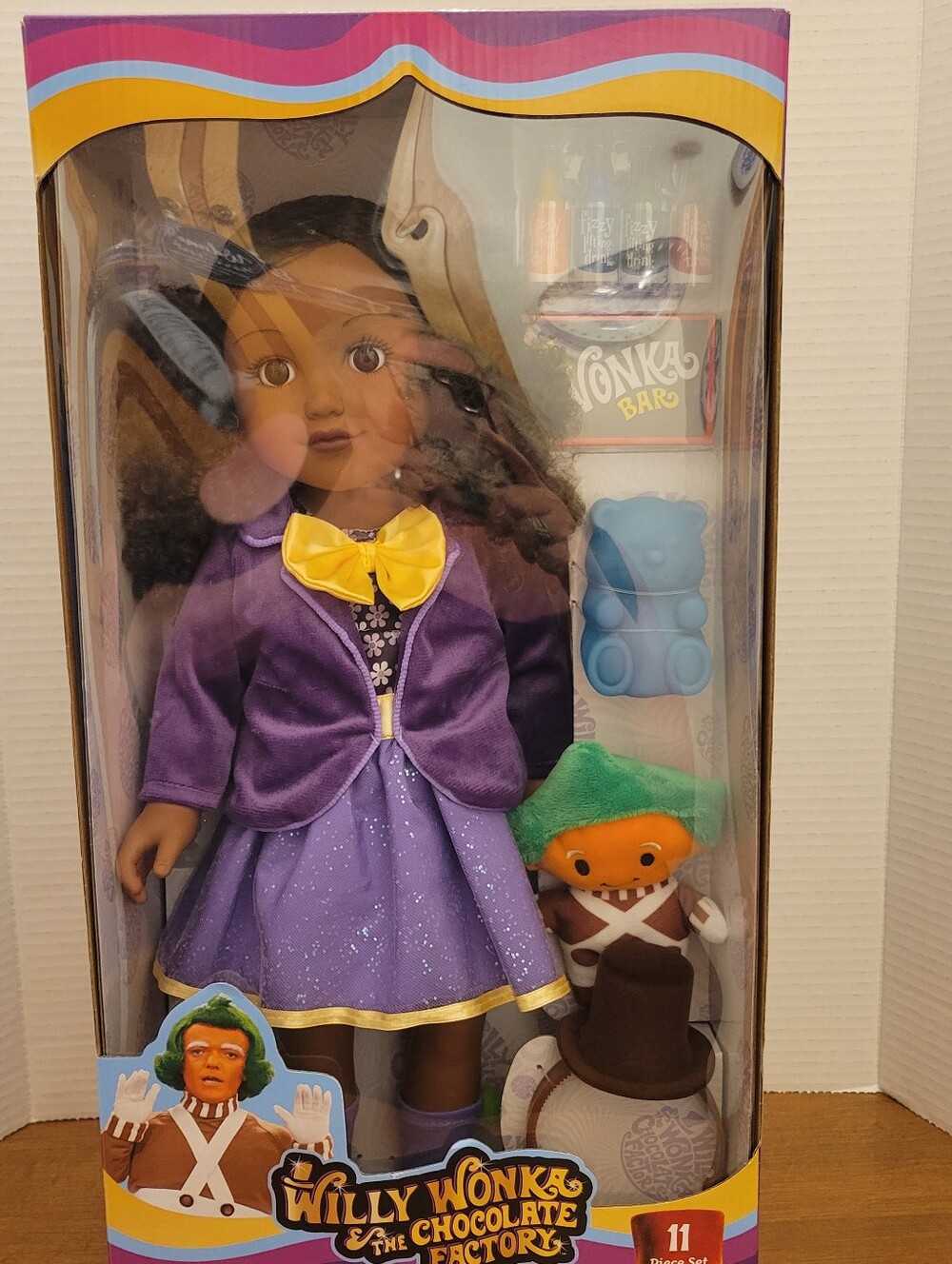 My Life Willy Wonka & the Chocolate Factory 11 pc. Doll Set. NEW